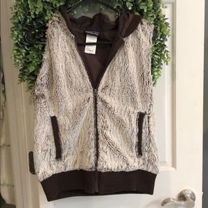 Patagonia Hooded Fur Vest